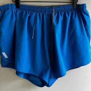 Road Runner Blue Running Shorts Lightweight Athletic Workout Activewear XL
